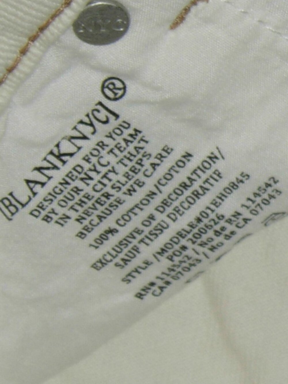 Blank NYC Ecru Maxi Skirt 27 - Picture 7 of 7
